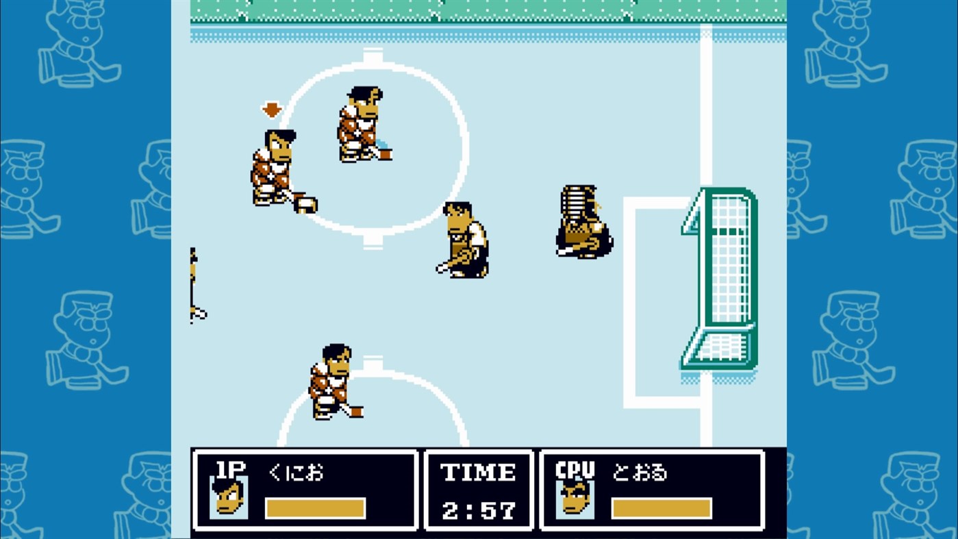 Go-Go! Nekketsu Hockey Club Slip-and-Slide Madness screenshot 27403