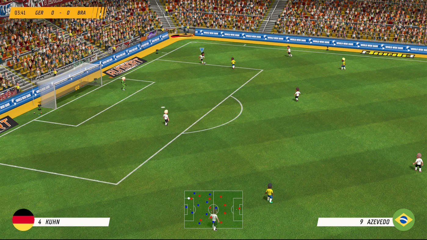 Super Soccer Blast: America vs Europe screenshot 35253
