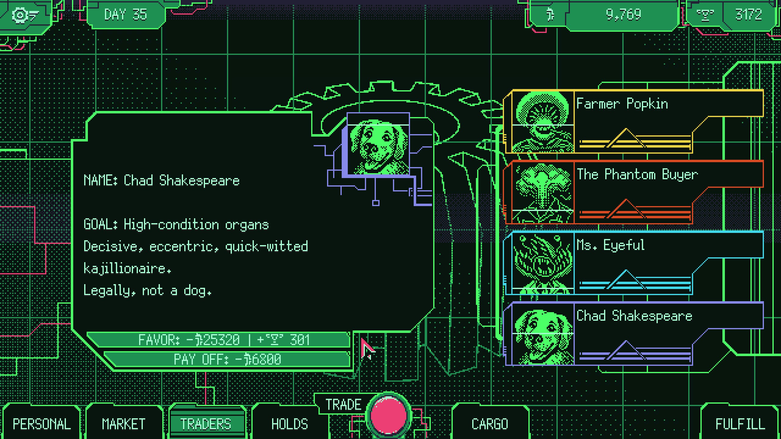 Space Warlord Organ Trading Simulator screenshot 41039