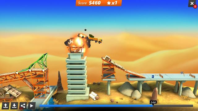 Bridge Constructor Stunts screenshot 8947