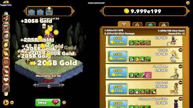 Clicker Heroes screenshot 10185