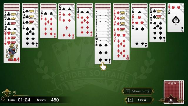 Spider Solitaire F screenshot 23390