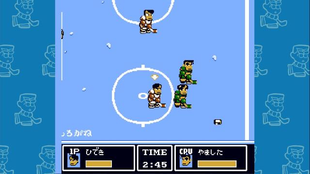 Go-Go! Nekketsu Hockey Club Slip-and-Slide Madness screenshot 27402