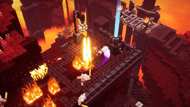 Minecraft Dungeons: Flames of the Nether Screenshots, Wallpaper