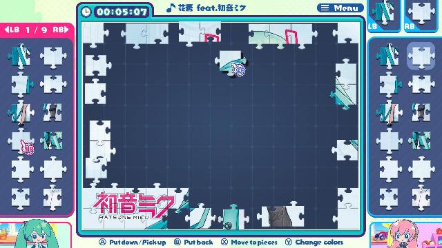 Hatsune Miku Jigsaw Puzzle  screenshot 45961