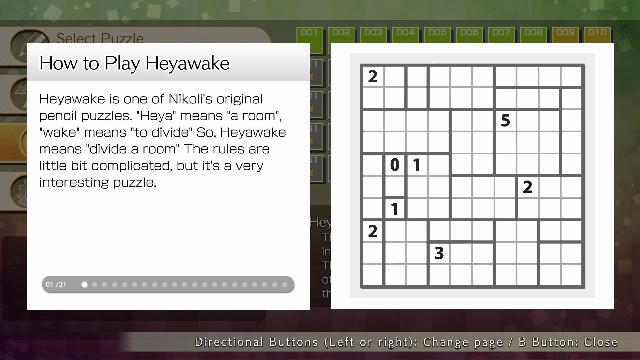 Puzzle by Nikoli W Heyawake screenshot 51731