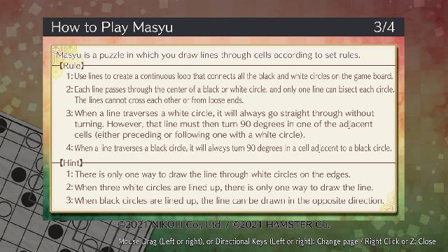 Puzzle by Nikoli W Masyu screenshot 53296