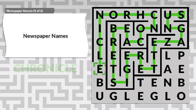 Word Maze by POWGI screenshot 57630