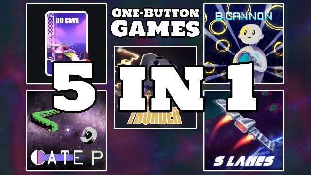 One Button Games 5-in-1 Screenshots, Wallpaper