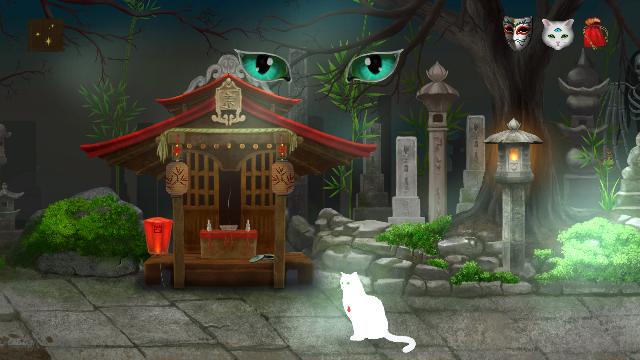 Cat and Ghostly Road screenshot 65538