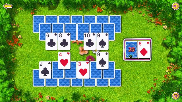 Summer Tri-Peaks Solitaire screenshot 71787