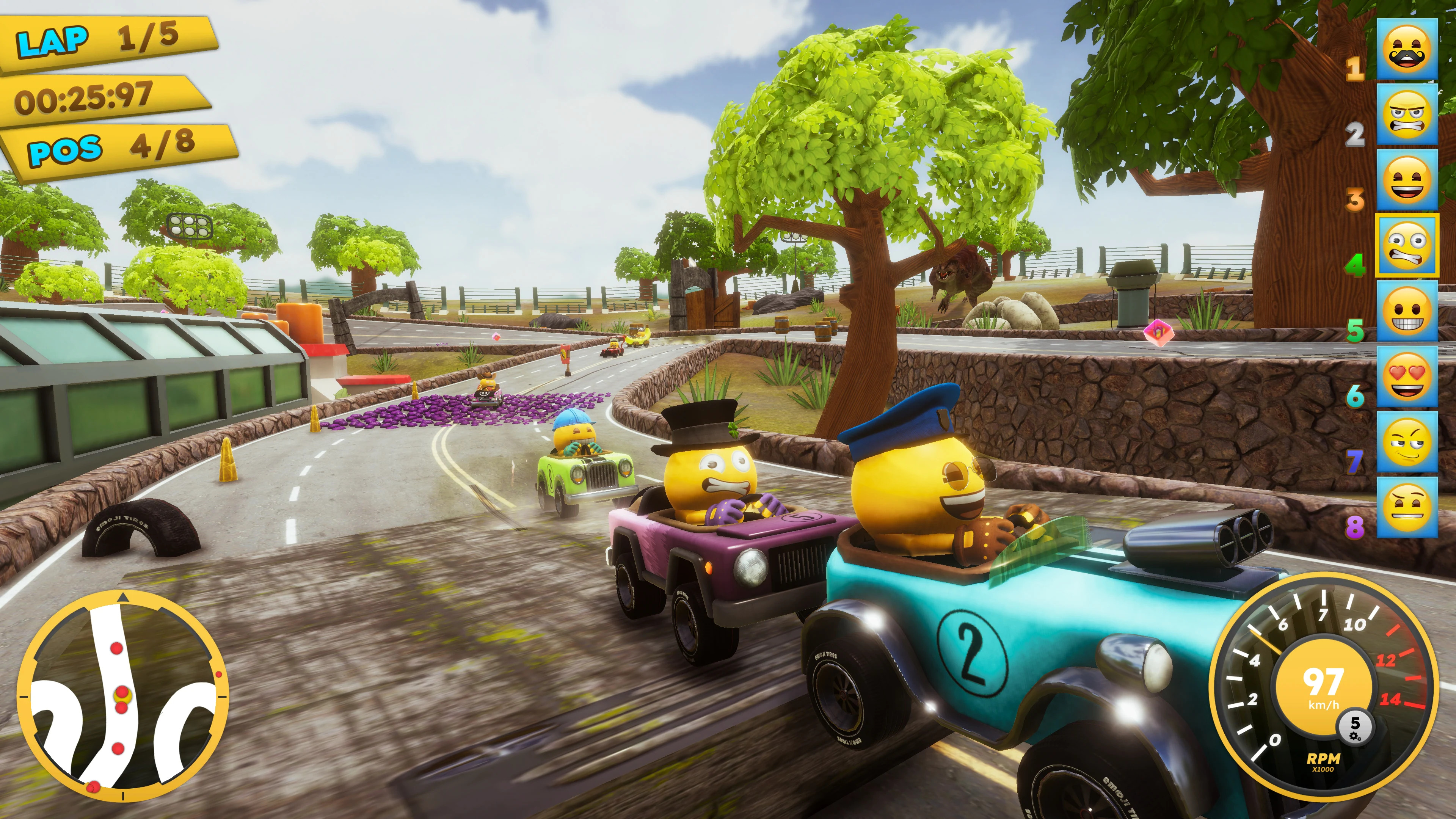emoji Kart Racer screenshot 51194