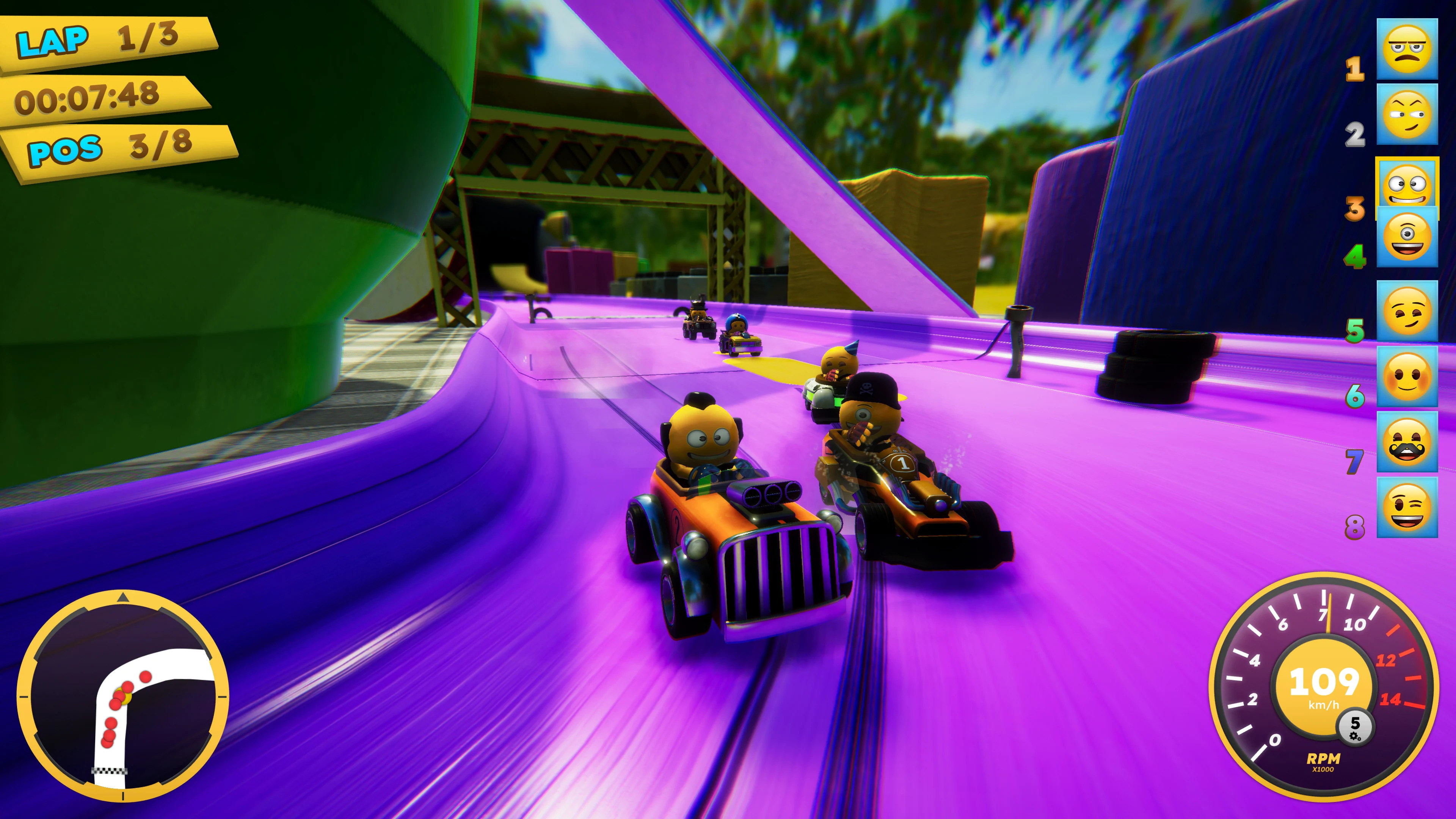emoji Kart Racer screenshot 51195