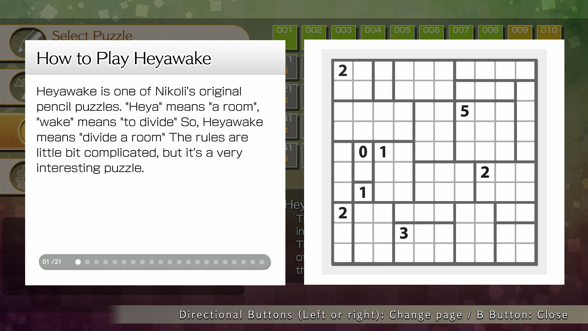 Puzzle by Nikoli W Heyawake screenshot 51731