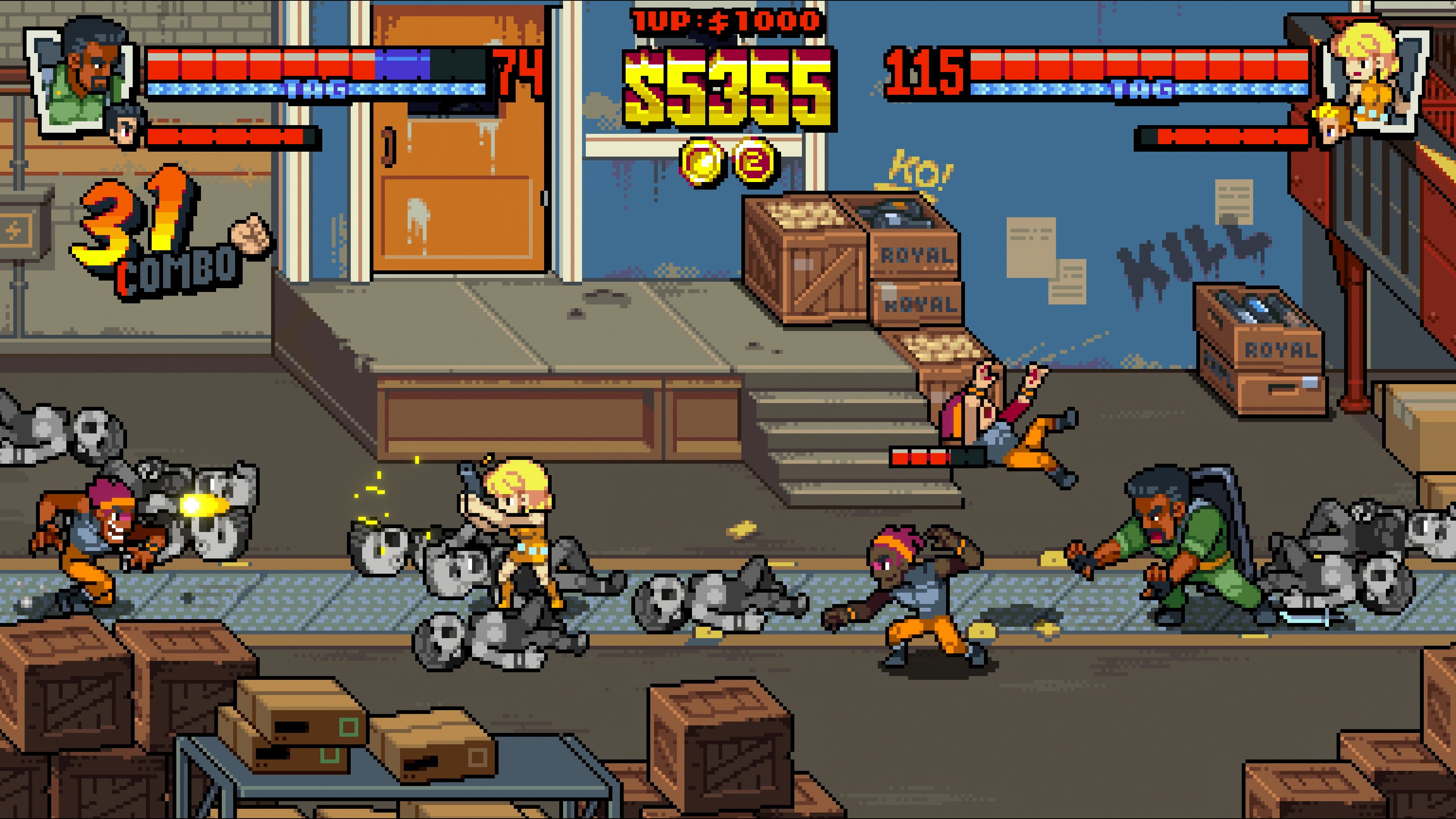 Double Dragon Gaiden: Rise of the Dragons screenshot 55366