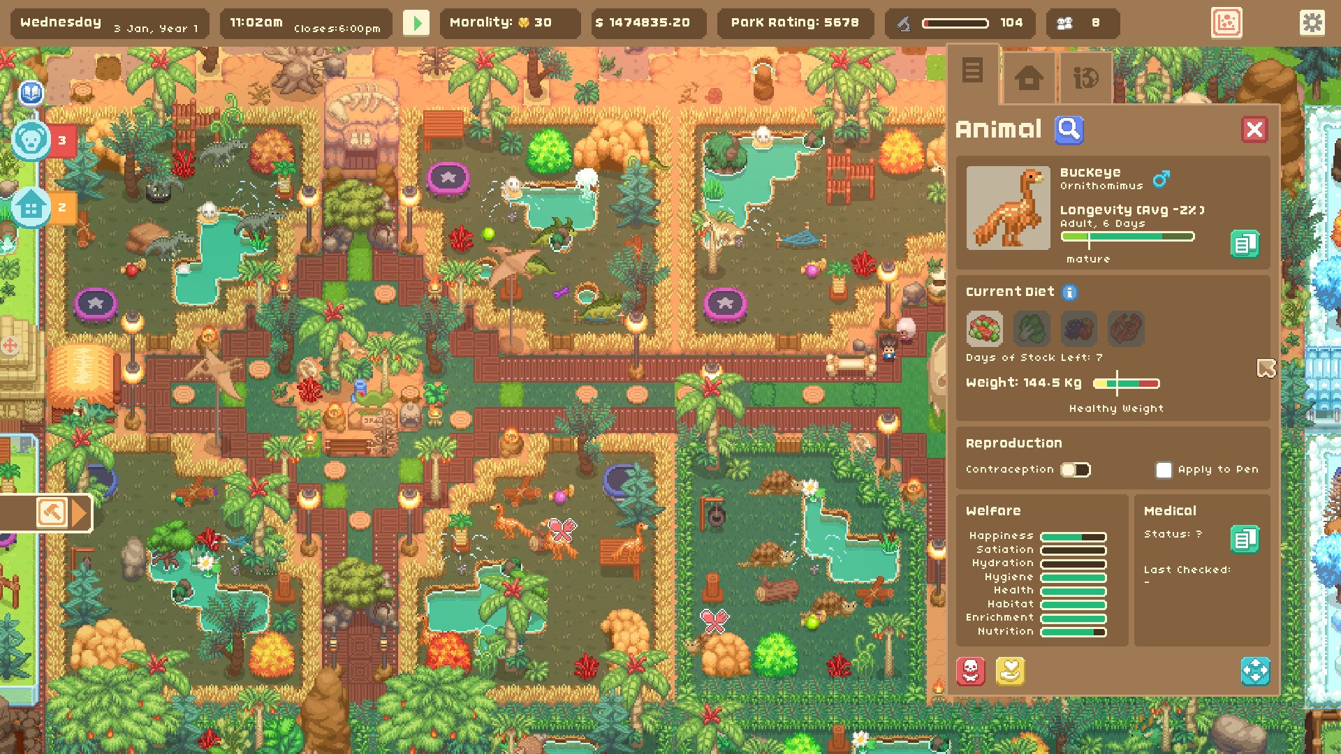 Let's Build a Zoo - Dinosaur Island screenshot 59430