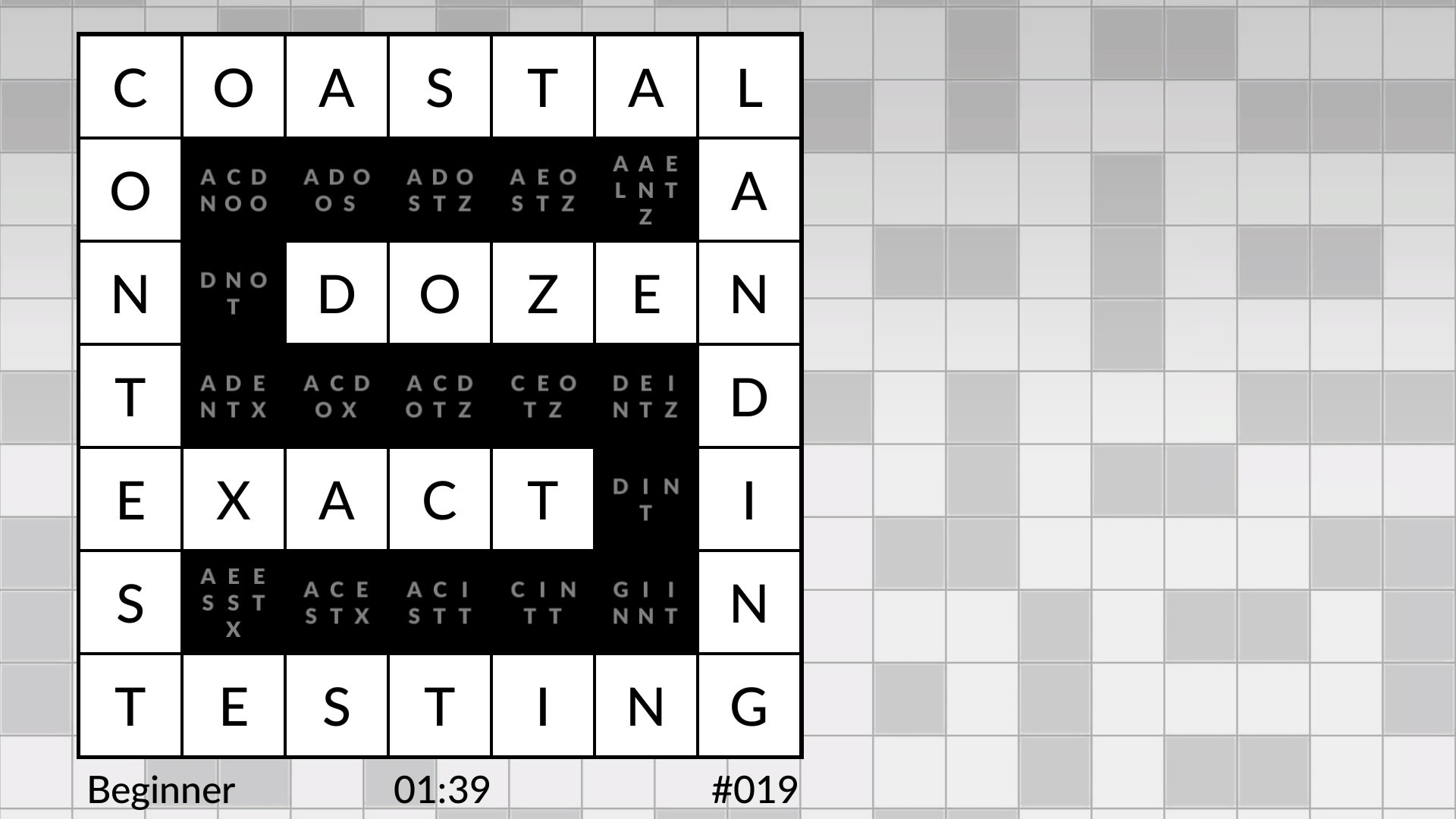 Wordsweeper by POWGI screenshot 63899