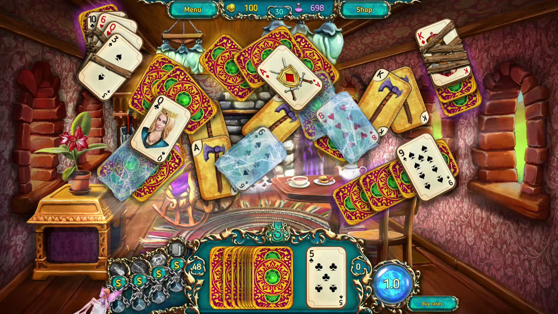 Dreamland Solitaire: Dragon's Fury screenshot 65815