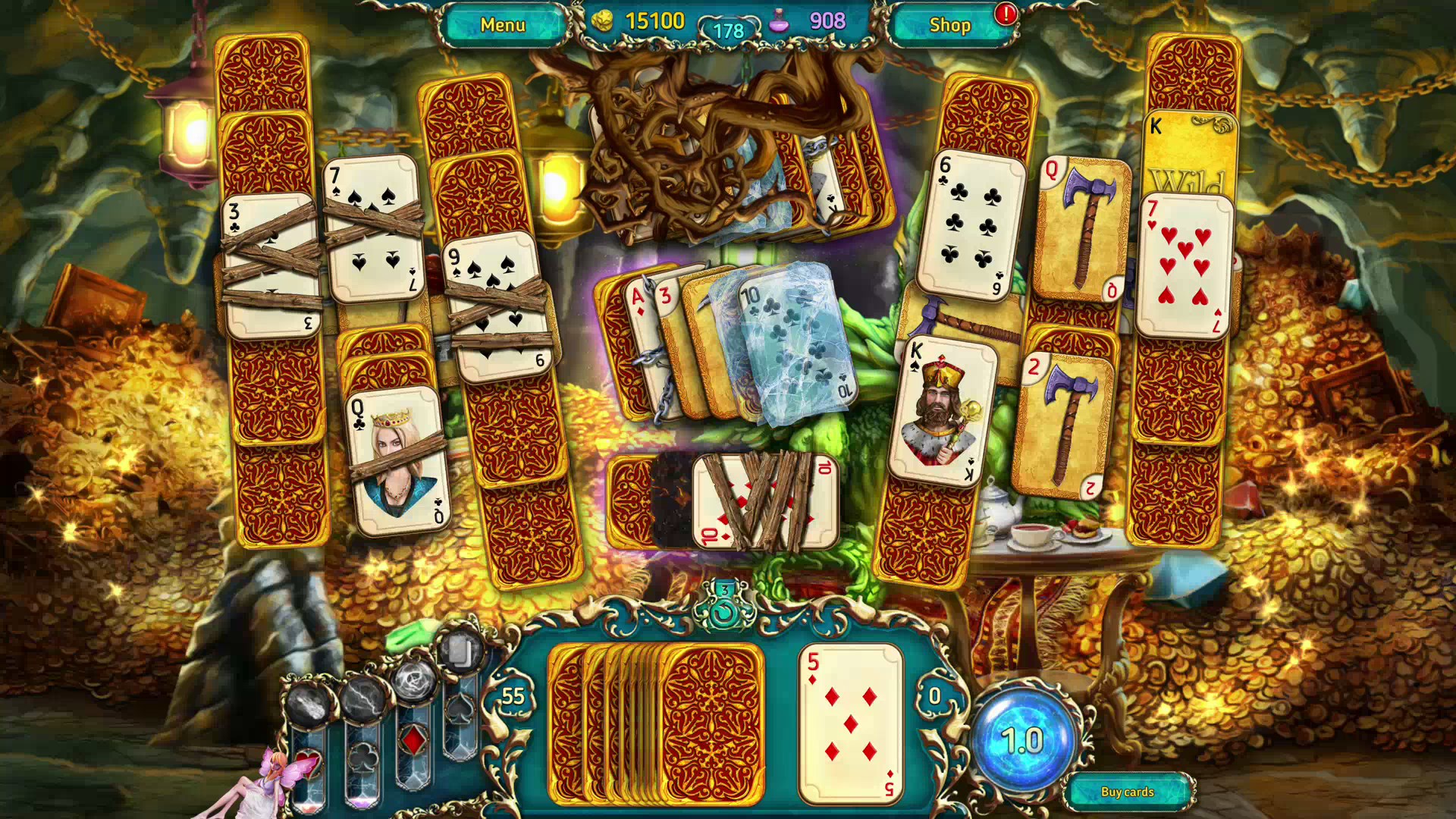 Dreamland Solitaire: Dragon's Fury screenshot 65819