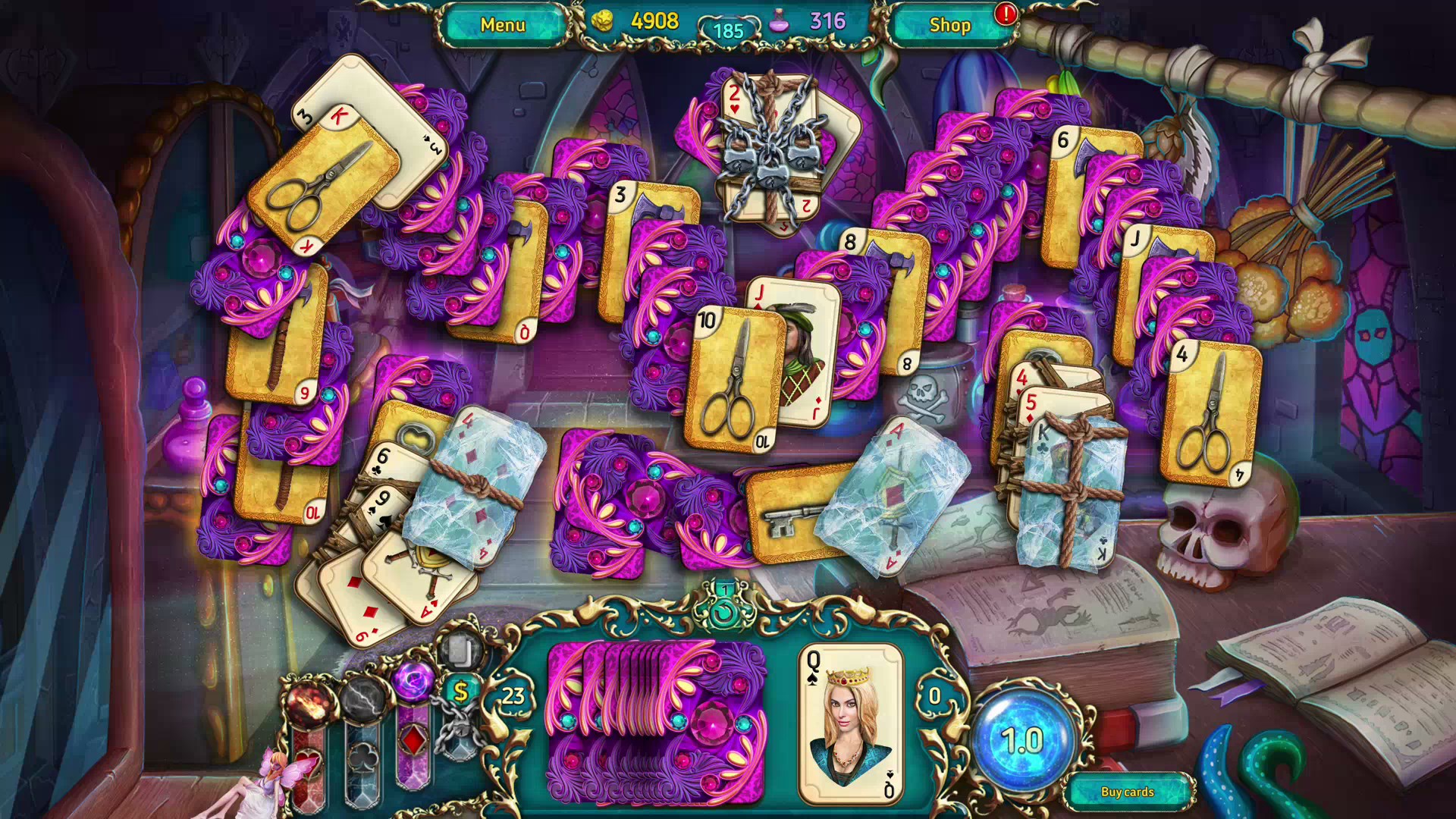 Dreamland Solitaire: Dark Prophecy screenshot 66748