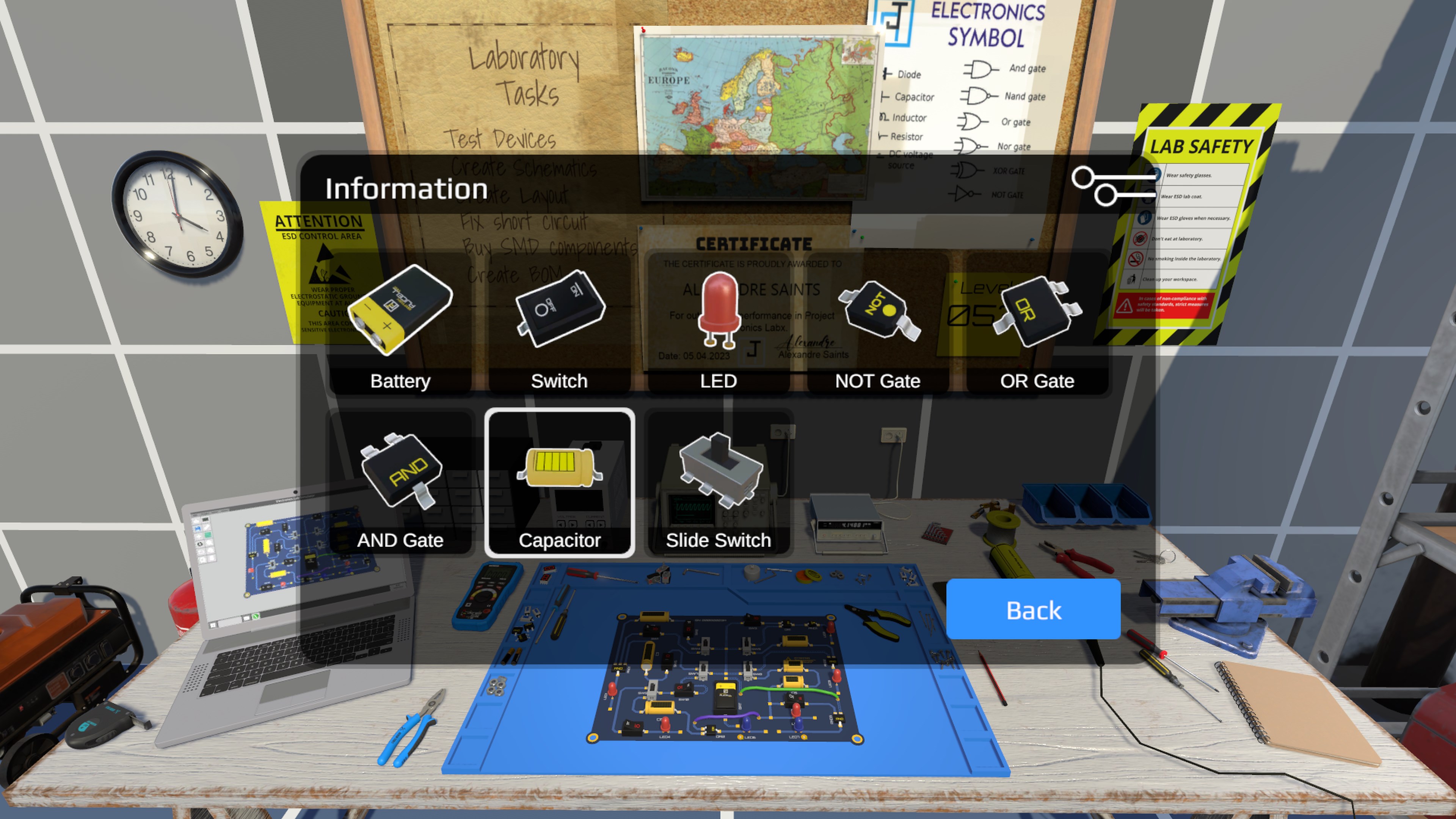 Electronics Puzzle Lab screenshot 67175