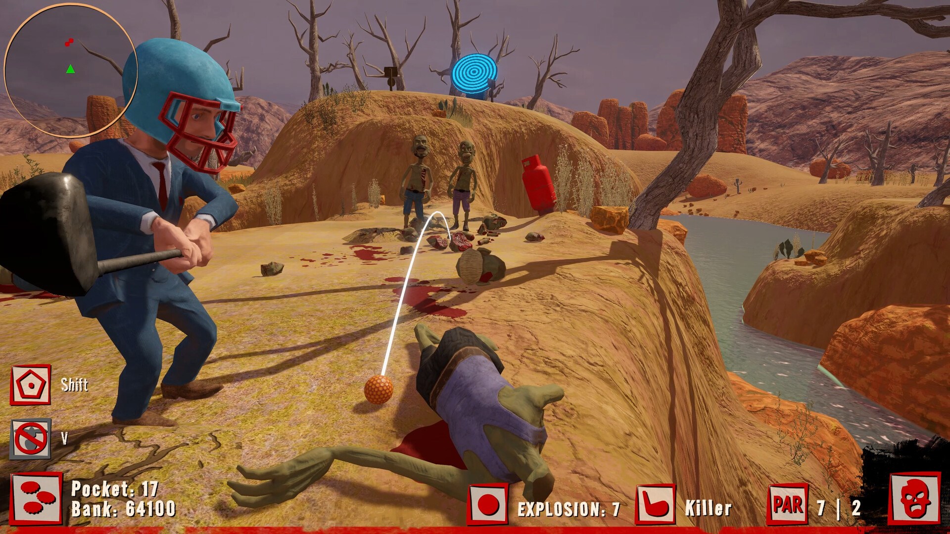 Golf vs Zombie screenshot 70874