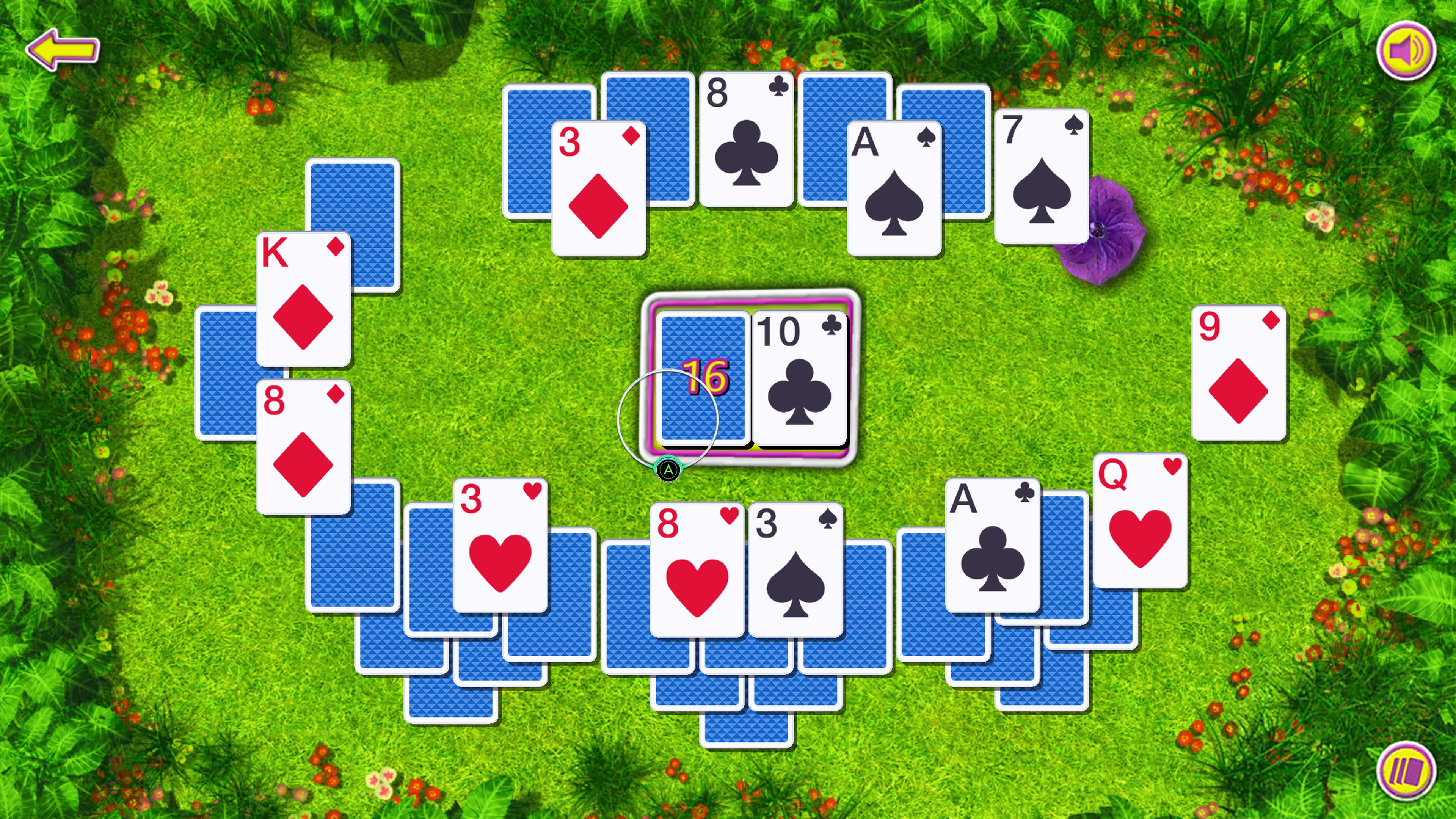 Summer Tri-Peaks Solitaire screenshot 71790