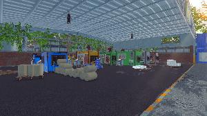 Recycling Center Simulator Screenshot