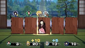 Demon Slayer: Kimetsu no Yaiba - Sweep the Board! Screenshot