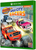 Blaze and the Monster Machines Axle City Racers Xbox One Cover Art