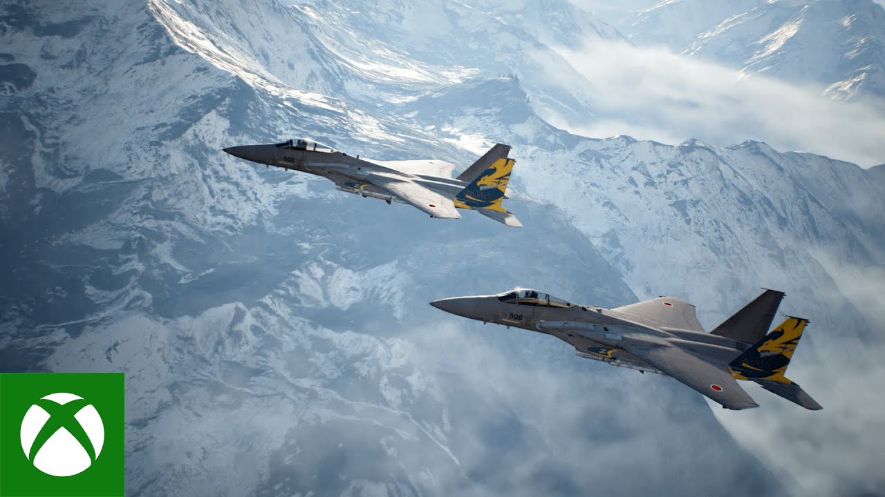 Ace Combat 7: Skies Unknown - Top Gun: Maverick Aircraft DLC Teaser Trailer  - IGN