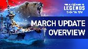 World of Warships: Legends | March 2020 Update Trailer