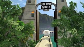 LEGO Jurassic World VIP Tour of Park Trailer