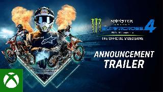 Monster Energy Supercross 4 - Announcement Trailer