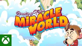 Alex Kidd in Miracle World DX - Greetings From Miracle World