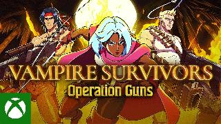 Vampire Survivors: Operation Guns - Release Date Trailer Xbox One