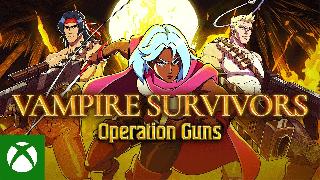 Vampire Survivors: Operation Guns - Release Date Trailer