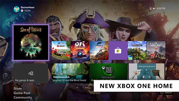 February 2020 System Update Adds New Xbox One Home, GIF Support and More