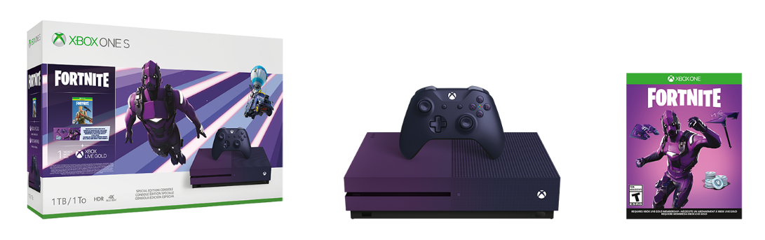 Fortnite Purple Xbox One Bundle