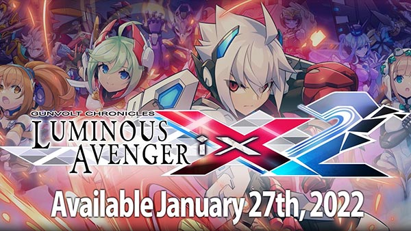 Gunvolt Chronicles: Luminous Avenger iX 2 coming to Xbox, PlayStation, Switch & Steam on January 27