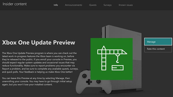 Xbox System Update (August 30, 2019)