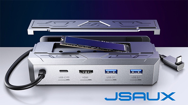 New Steam Deck M2 SSD Docking Station From JSAUX Is OUT NOW!