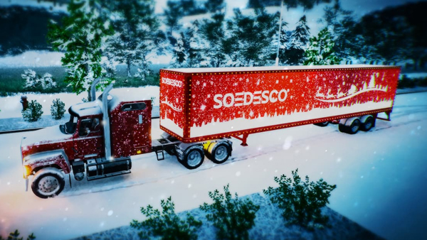 Truck Driver: The American Dream Freedom-to-Roam and Christmas on Wheels Update Is LIVE on Xbox Series and PS5
