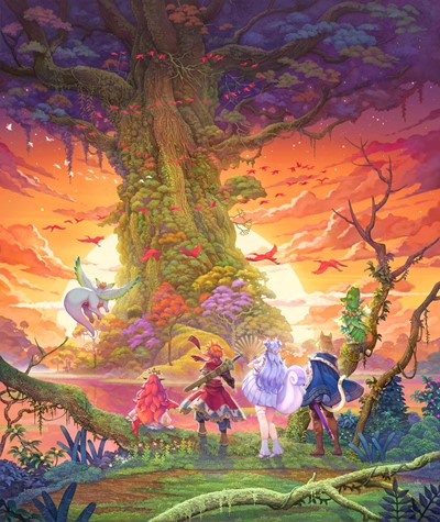 Visions of Mana Teaser Artwork