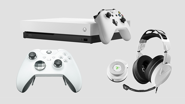 New Xbox Bundle, Elite Controller And Turtle Beach Headset In White