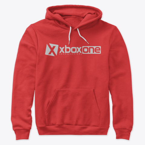 XBOXONE-HQ Red Hoodie (Front)