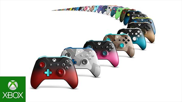 Xbox Design Lab Camo and Shadow Controllers