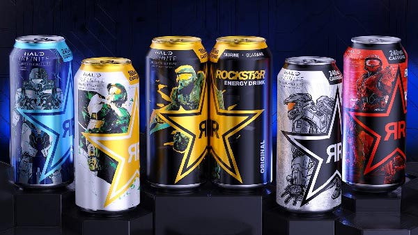 Xbox and Rockstar Energy Drink Announce Collector's Edition Cans Inspired by Halo Infinite