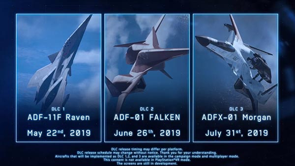 Ace Combat 7 Experimental Aircraft DLC Arrives in Spring 2021