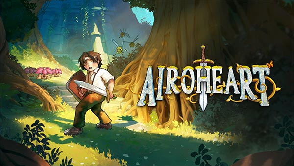 Zelda-inspired pixel-art adventure Airoheart unveils its brand-new key art and logo